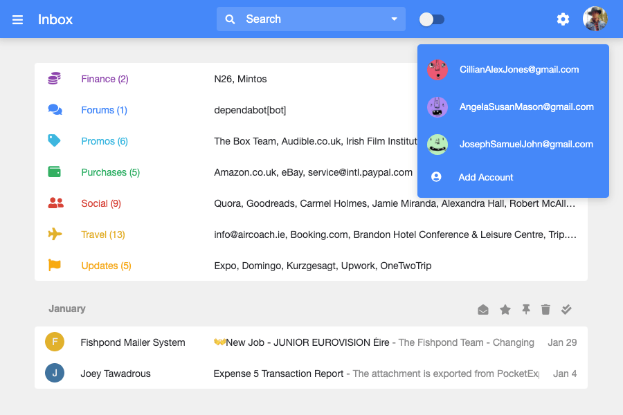 DarwinMail - Inbox Zero. Virtually zero effort.Become 5x more productive.